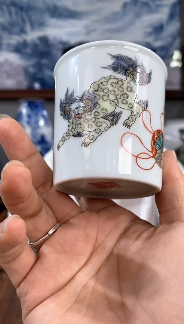 吴义松陶瓷联盟手绘陶瓷编码：