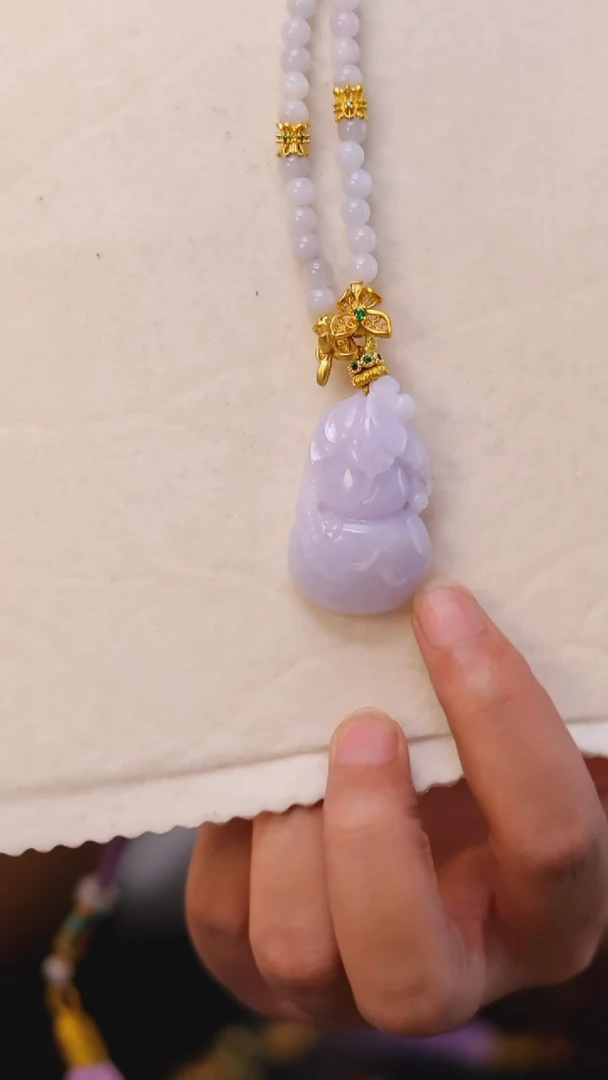 【闪购商品】翡翠颈饰未镶嵌24小时内发货质保A货