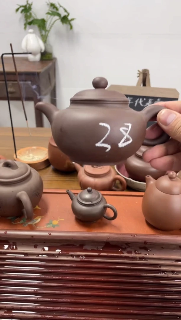 【闪购商品】紫砂茶杯90年代老壶做工粗糙特拼38