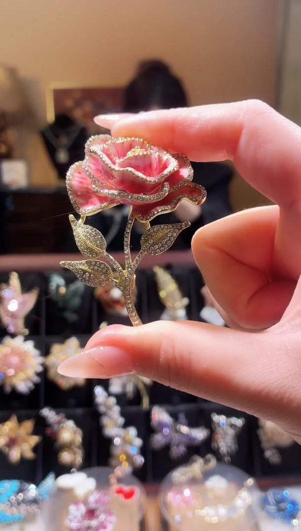 合成立方氧化锆铜合金粉玫瑰