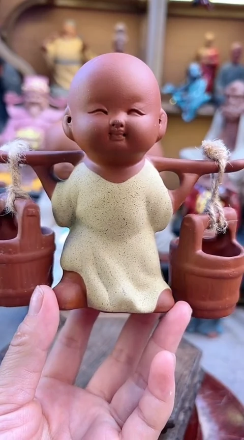 紫砂茶宠器闵茶宠摆件