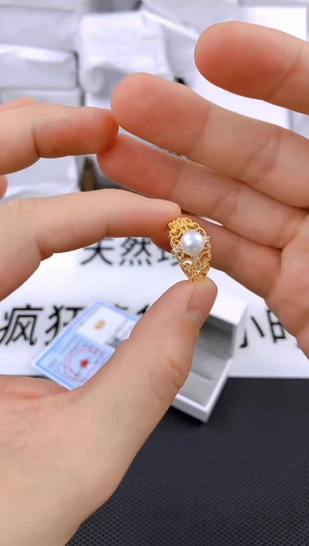 未镶嵌耳饰淡水珍珠jz1003