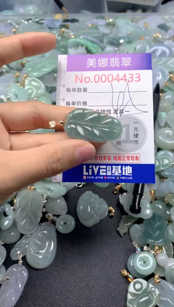 颈饰未镶嵌翡翠4433