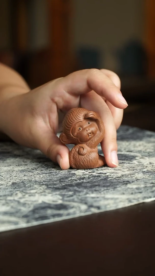 茶杯紫砂7号宜兴紫砂原矿作品