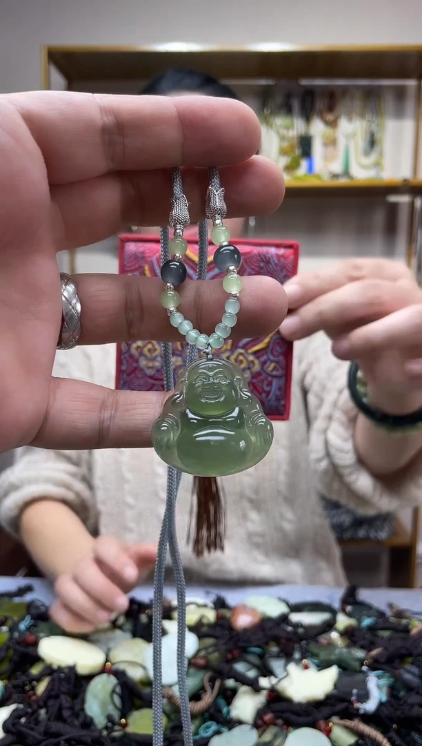 未镶嵌岫玉吊坠多样性发货*拍一发一