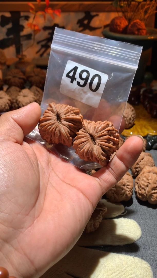 把件桃核花*490号平谷四座楼  43尺寸左右盘玩打底不支持退换