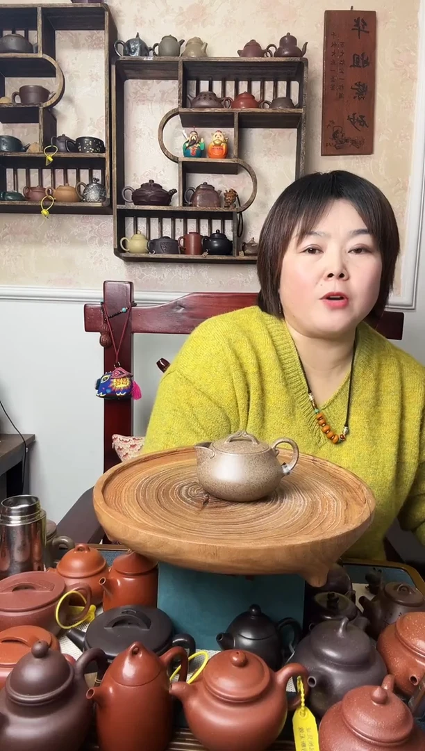 茶壶紫砂星*八龙背青 230CC   柴烧