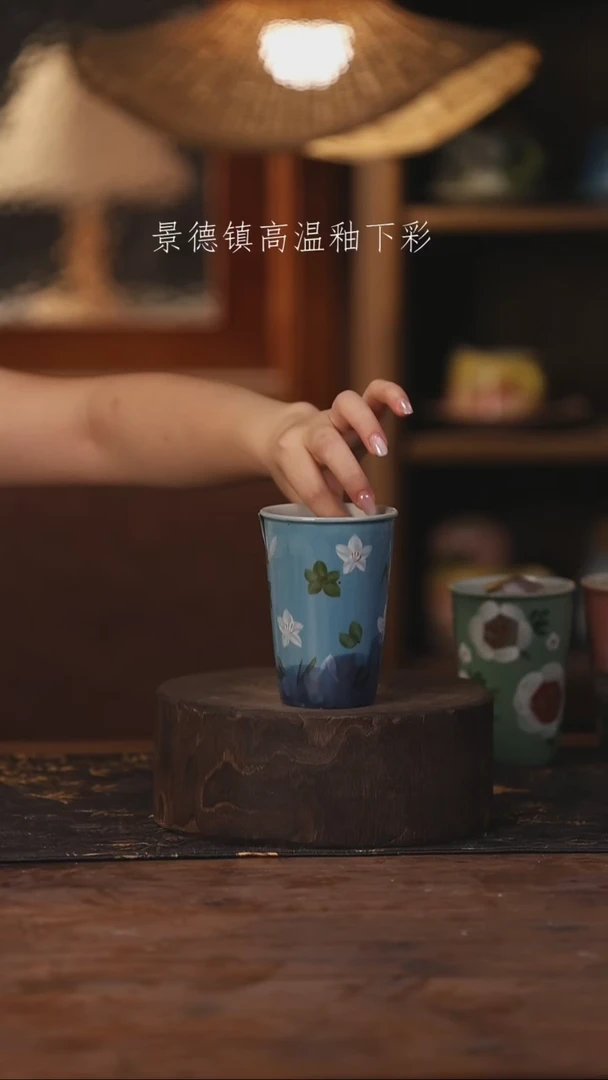 景德镇高温釉下手绘陶瓷239