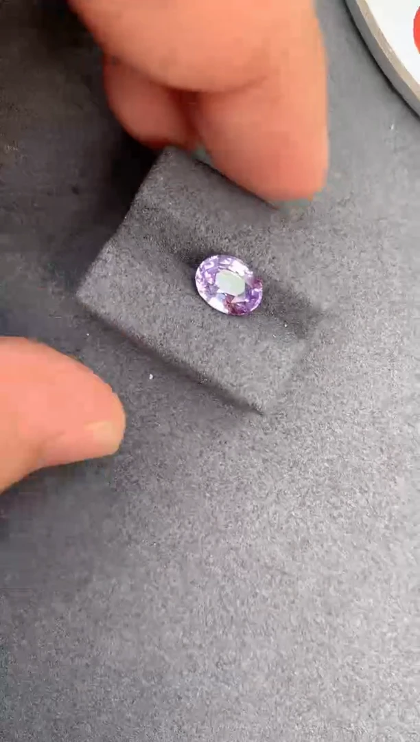 【闪购商品】彩色蓝宝石裸石未镶嵌2.7ct紫蓝宝