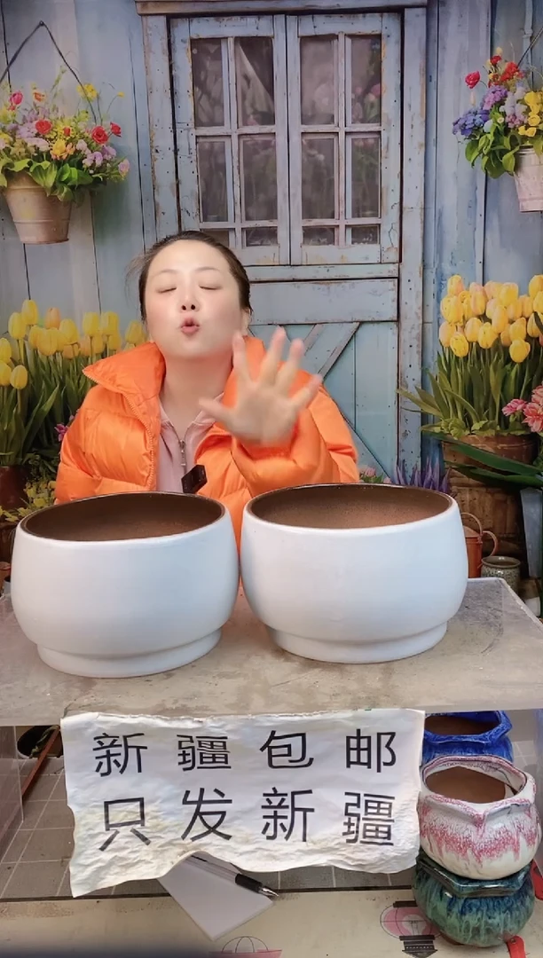 003白色圆口两装  口20高12