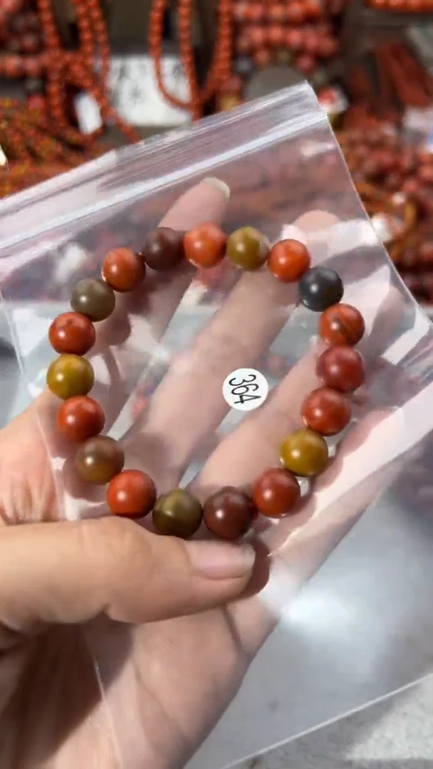 南红玛瑙未镶嵌手串10