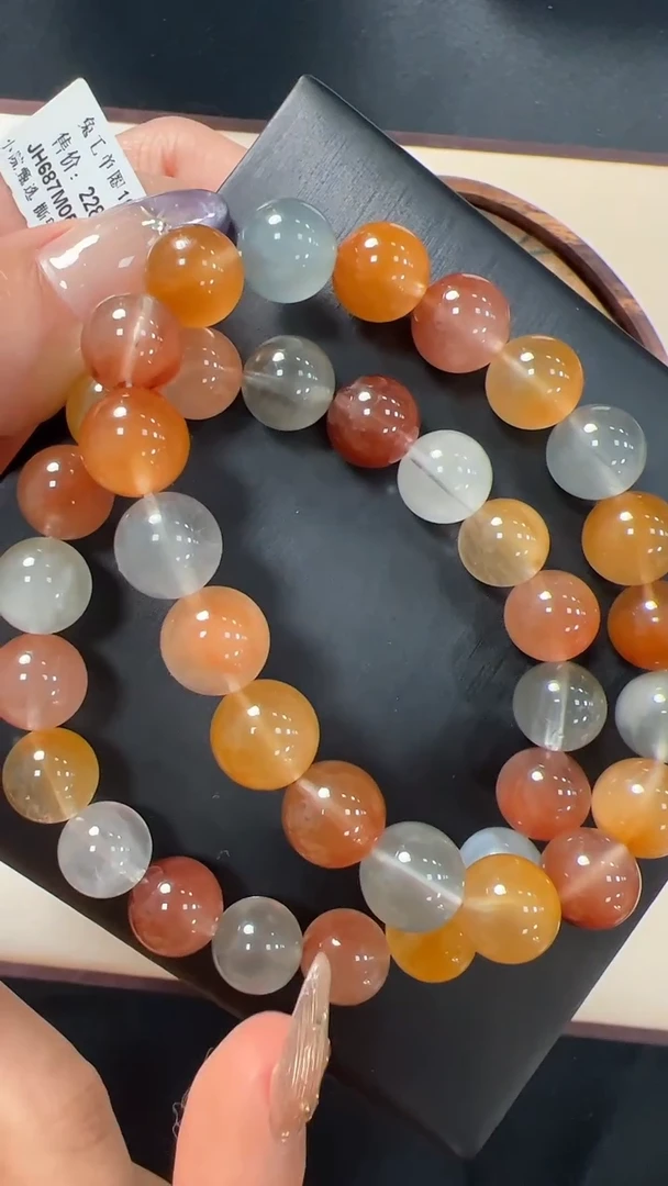 【闪购商品】水晶手链未镶嵌JH687约10mm多样性发一件