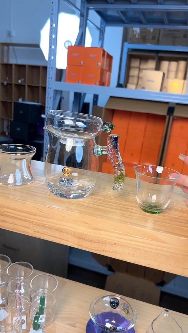 玉锦茶海+福宁激光 迷翠+韵杯1只 湖绿