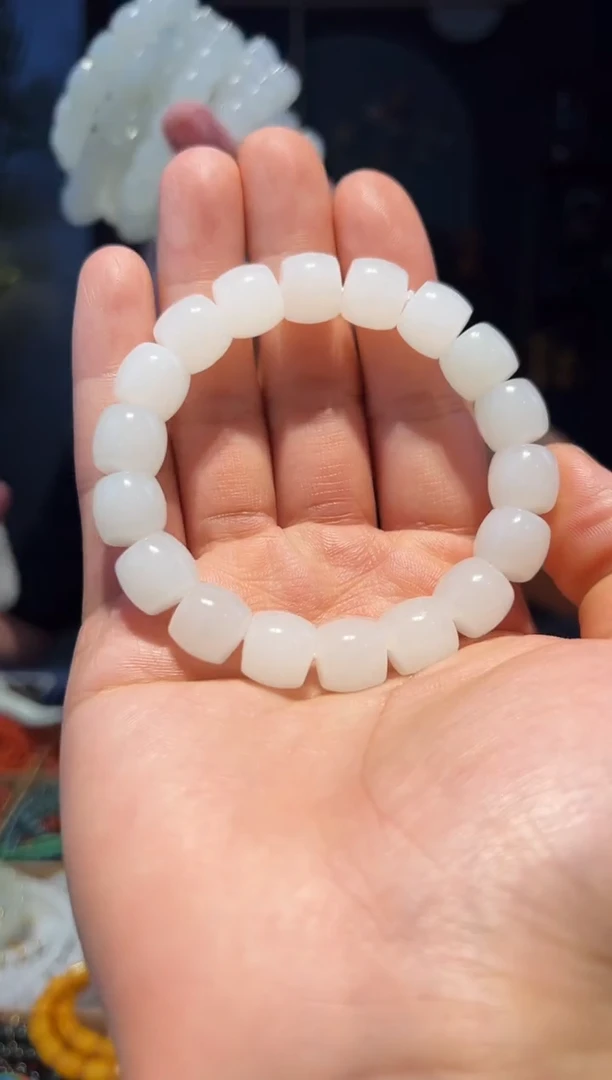 未镶嵌手串和田玉12+直切爱谁谁