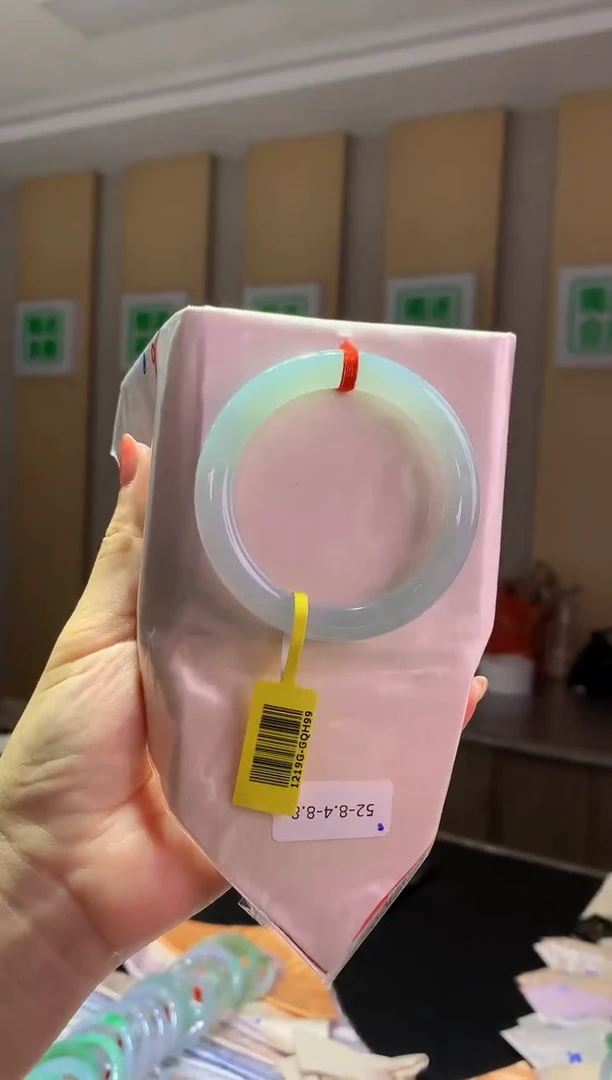 未镶嵌手镯翡翠-Y16 圈口 52