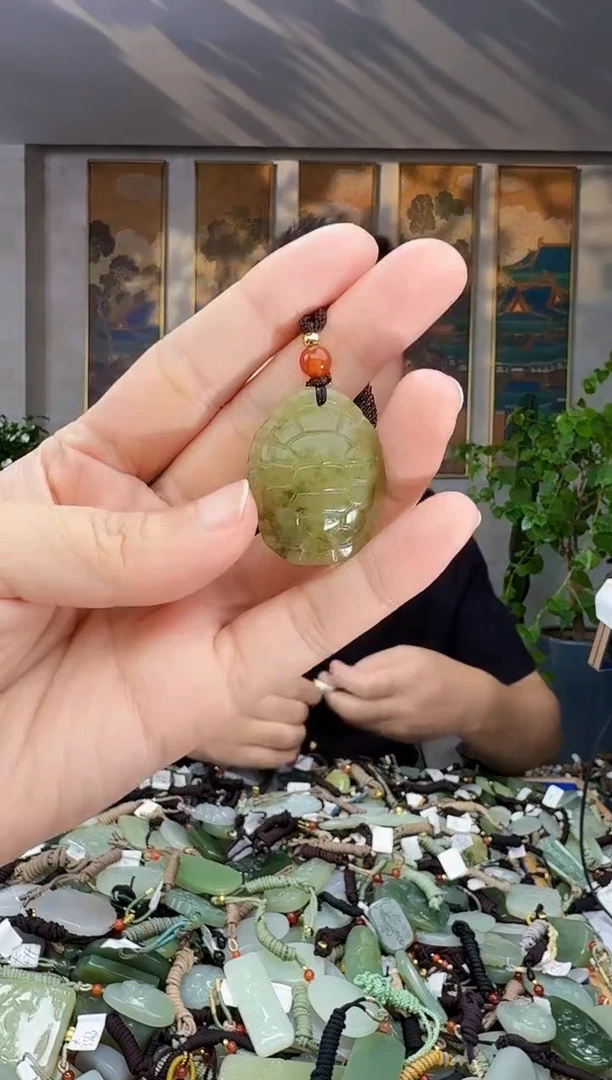 未镶嵌和田玉挂件拍一发一
