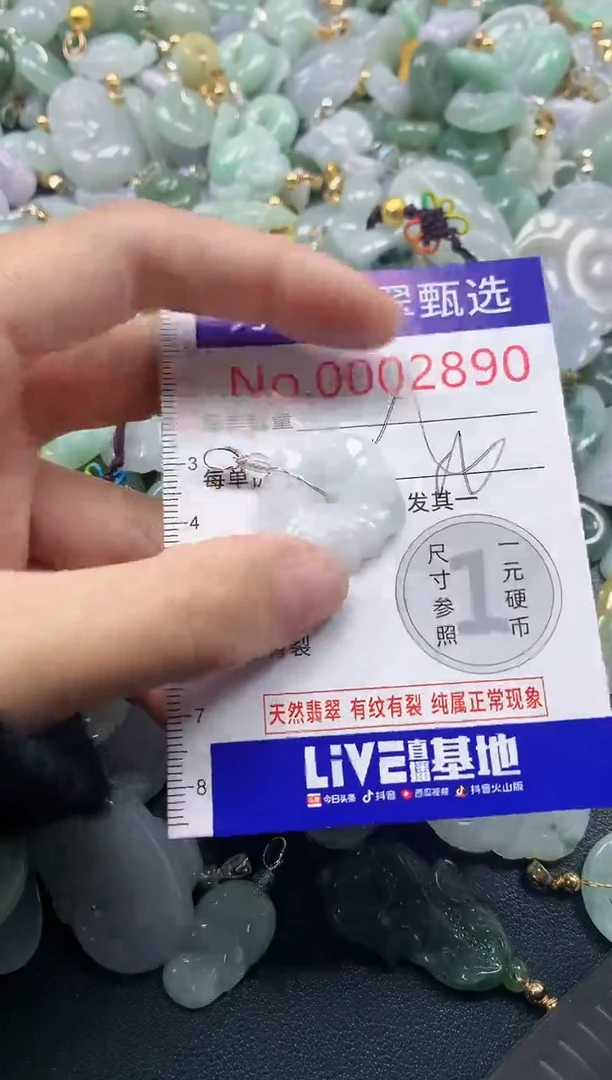 吊坠(不含链)未镶嵌翡翠2890