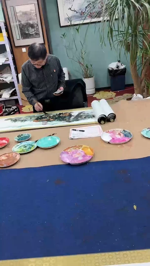 书法雪 欧阳 梁汉林  滕王阁序  证书锦盒