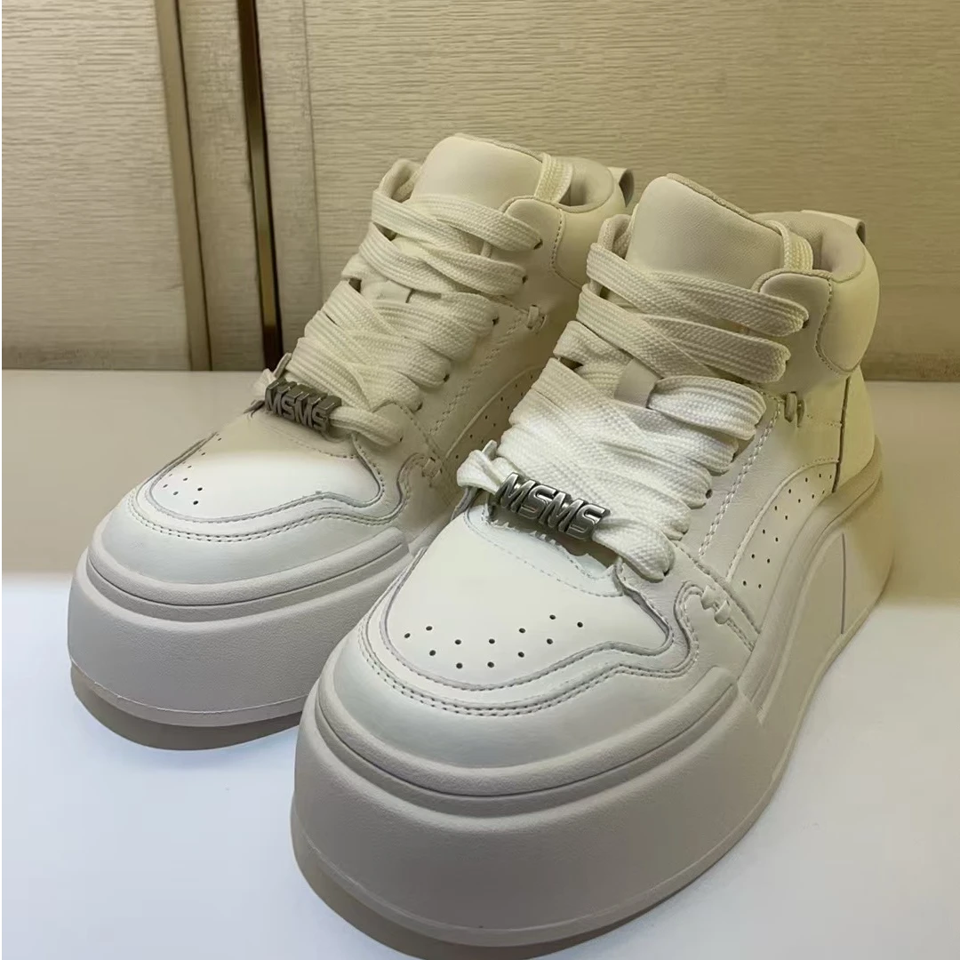 玛莎玛索高帮鞋平跟中国风休闲鞋女款女士运动ins春季z53-1800