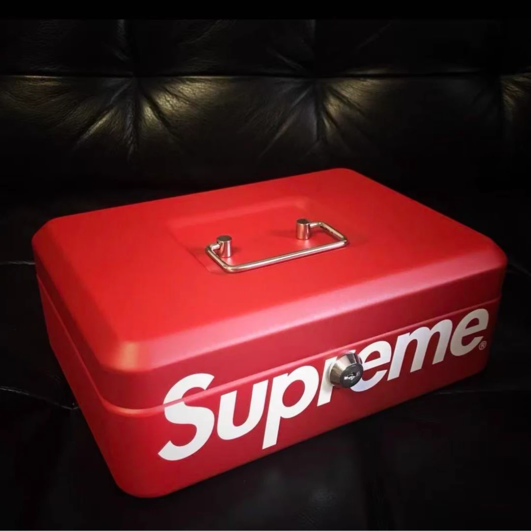 【梅】Supreme 17AW Lock Box 工具箱 工具盒 铁盒