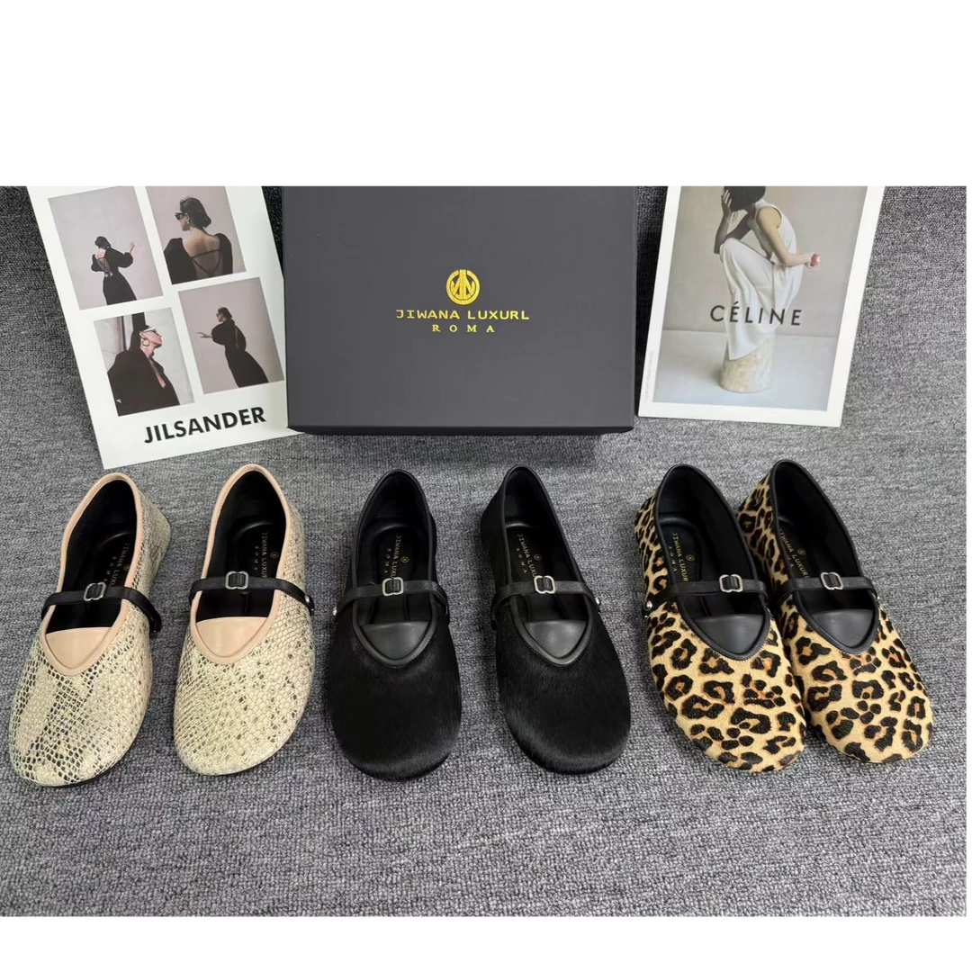 [JL早秋新品]JIWANA LXUXRL 女士平底单鞋休闲鞋6990