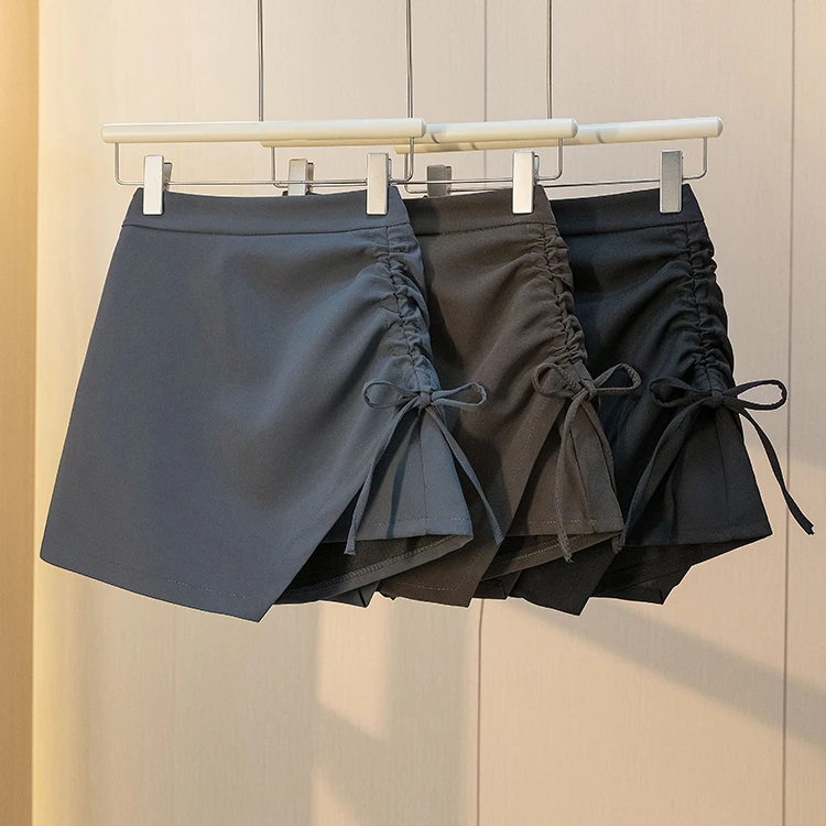 纯欲辣妹短裙裤女夏季新款修身显瘦半身裙休闲百搭不规则包臀裙潮