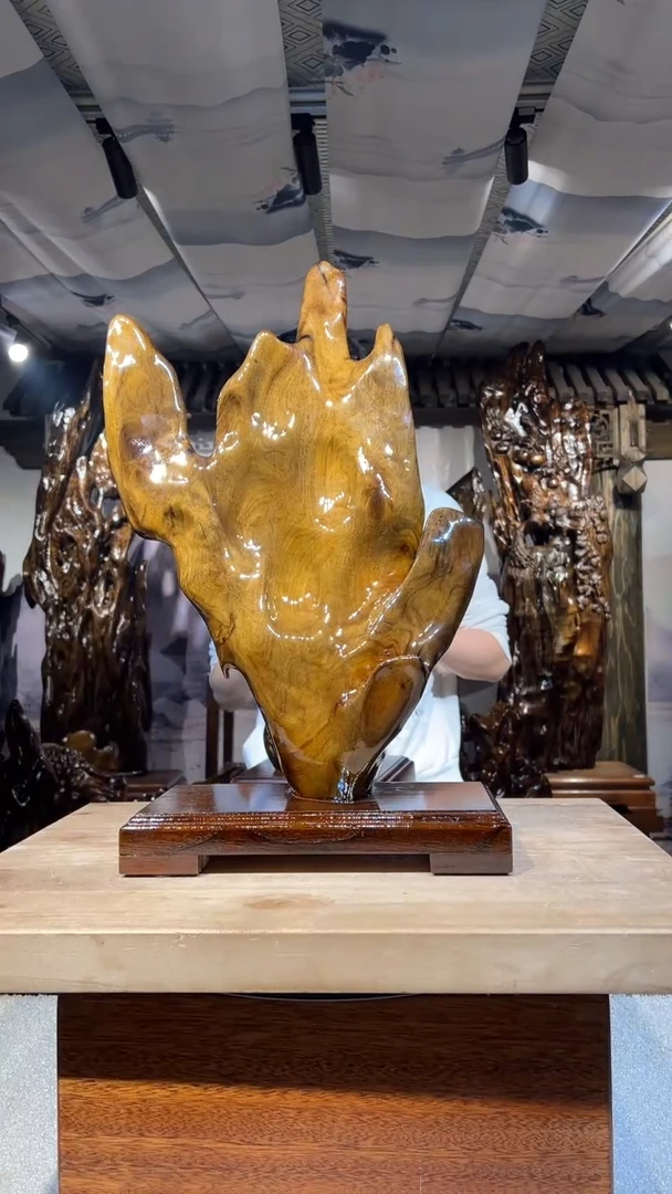 【闪购商品】金丝楠金丝楠小叶桢楠摆件57-33-17