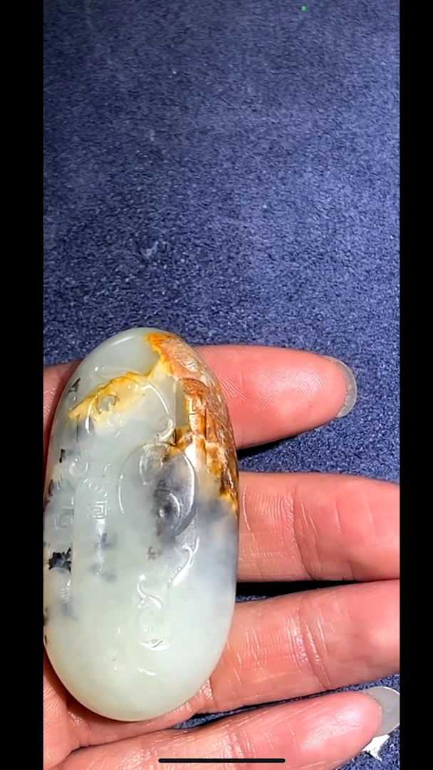 和田玉未镶嵌吊坠(不含链)pz526-35和田玉吊坠