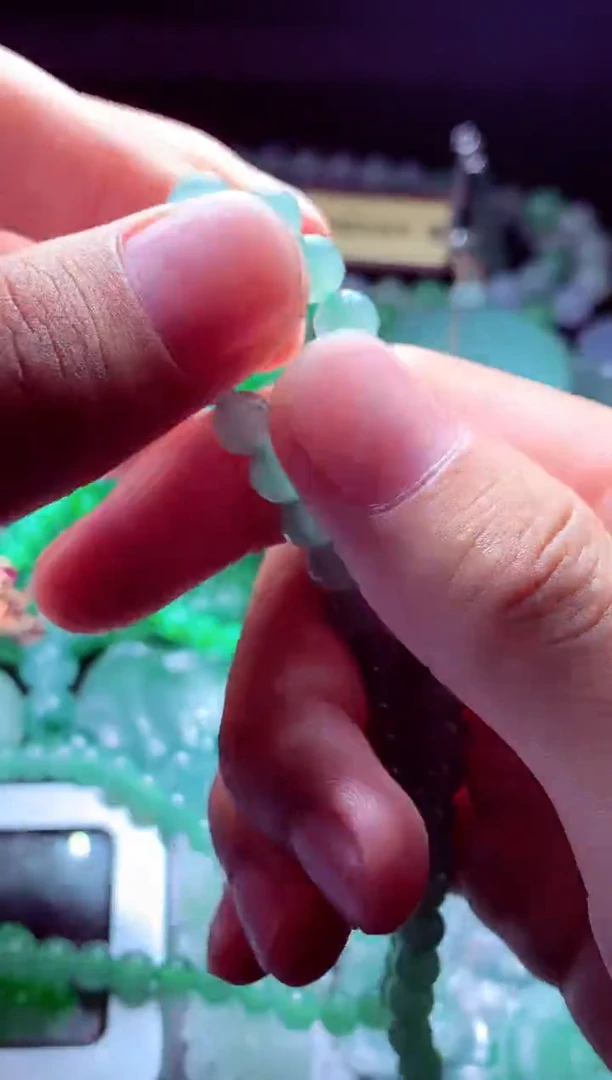 未镶嵌定制翡翠庞**#翡翠毛货定制