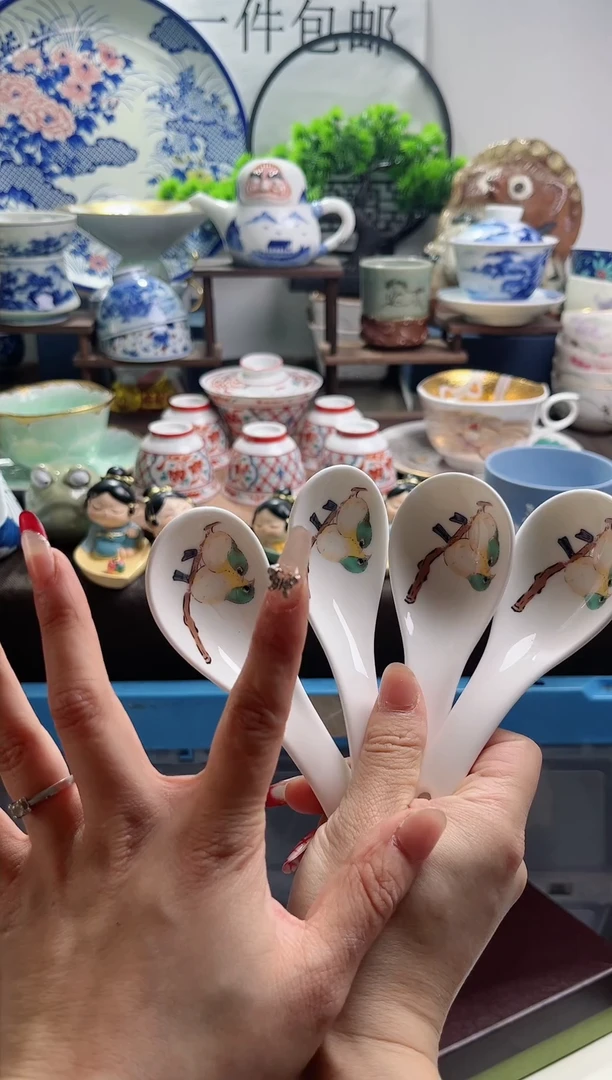 【闪购商品】九谷青郊勺子5支装