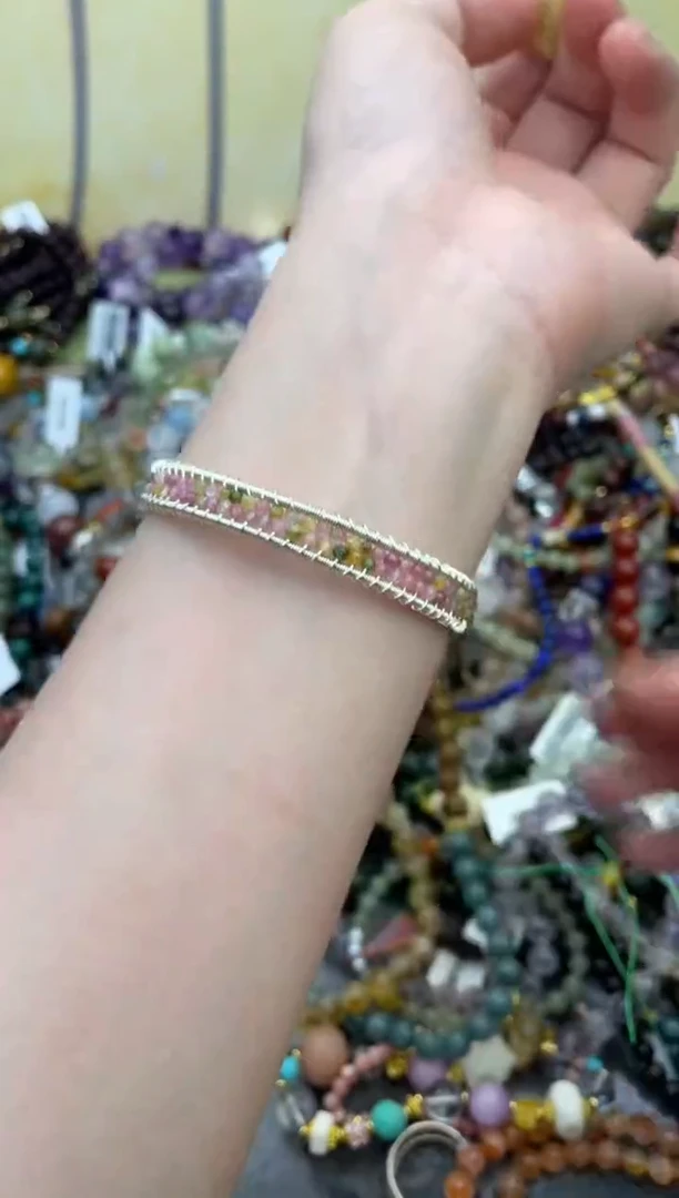 未镶嵌手链碧玺424