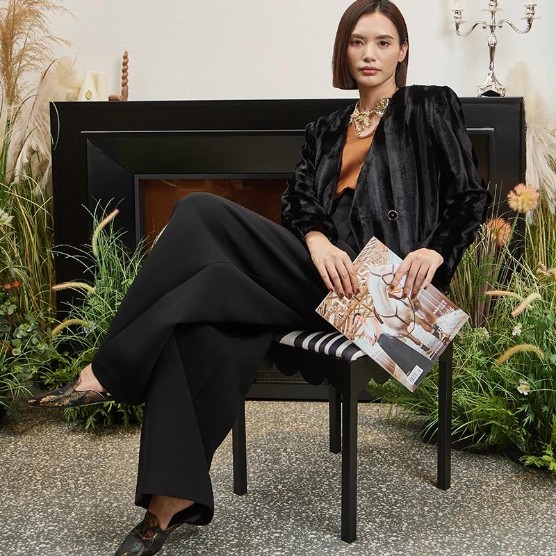 【公主】高腰阔腿裤3402415