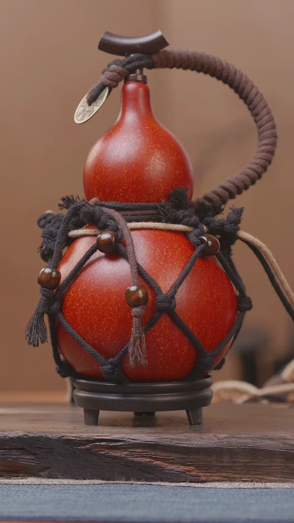 1614号精品大漆葫芦防腐防渗装水茶酒