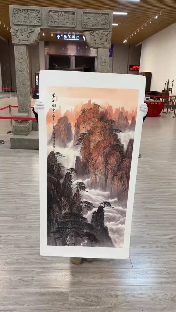 国画55赵隆轩美术馆李庆兴老师作品