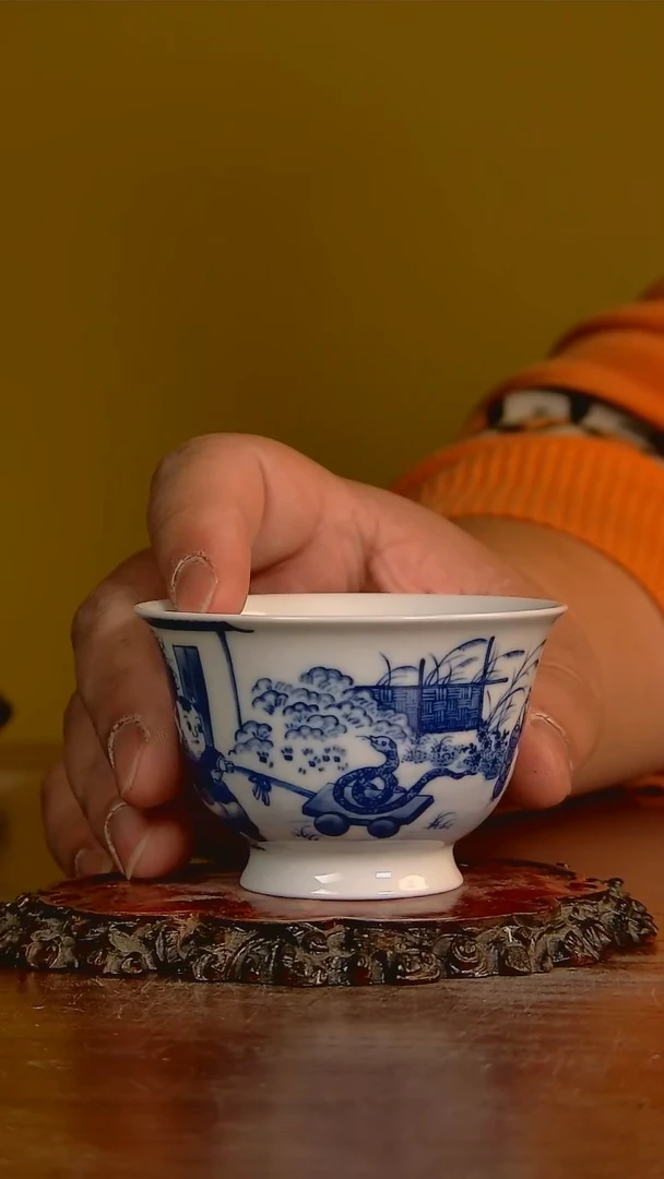 【闪购商品】杯手工手绘杯杯很美丽