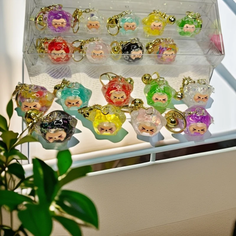 【新主播福利款】干花小团子流沙带钥匙扣挂件diy潮玩