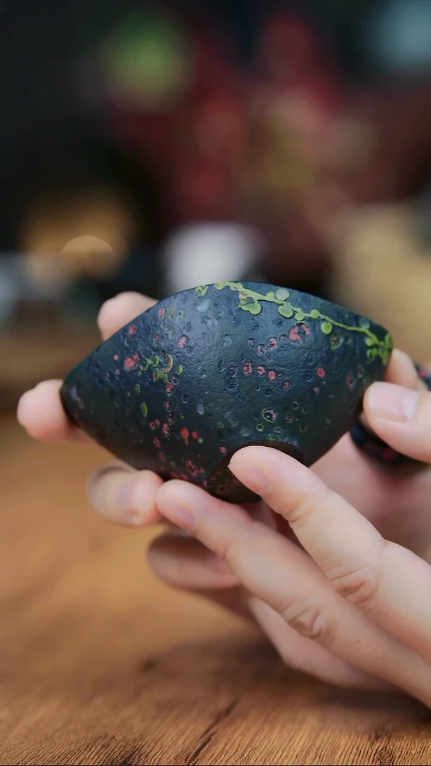 14老师手工作品，梅花玉，一物一拍