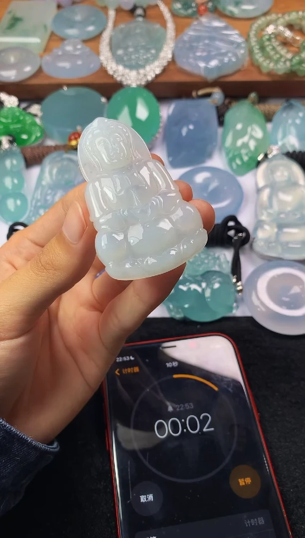 定制翡翠未镶嵌S毛货不退不换