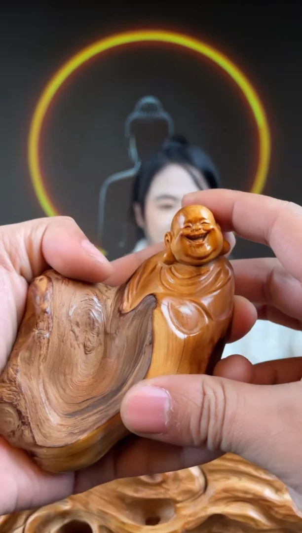 柏木（崖柏）手工摆件,先抢先得! 编号:333