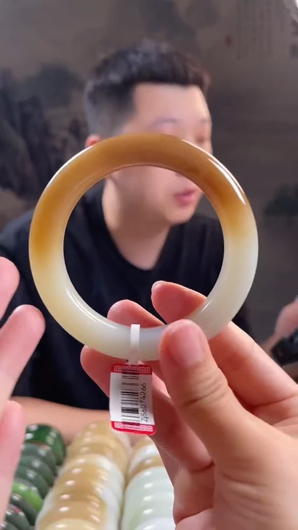 未镶嵌手镯和田玉58圈口4266