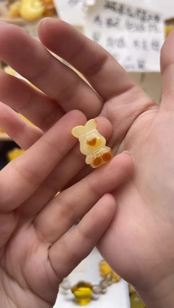 琥珀未镶嵌珠宝奇石141琥珀蜜蜡微瑕