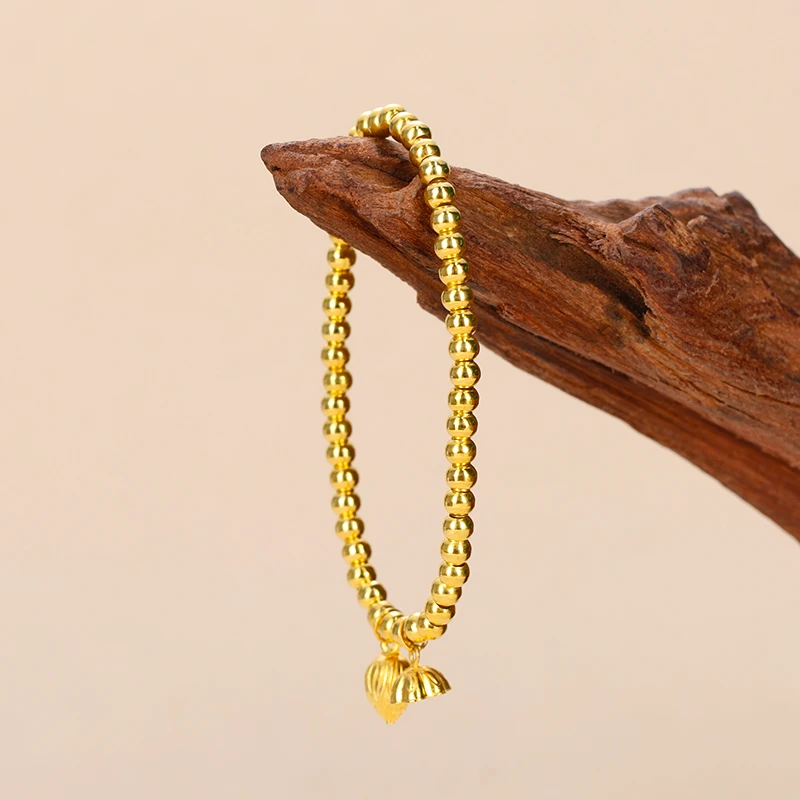 足银银制品 【小魏总珠宝】 足银两世欢手串（3mm ）