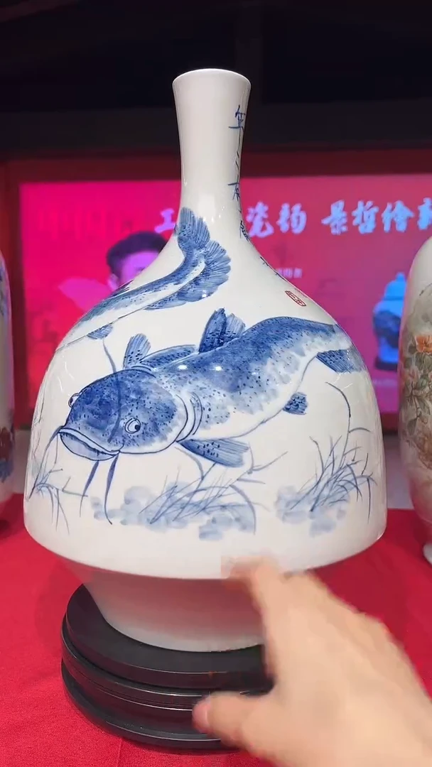 其他崔景哲-瓷器-C大-年年有余
