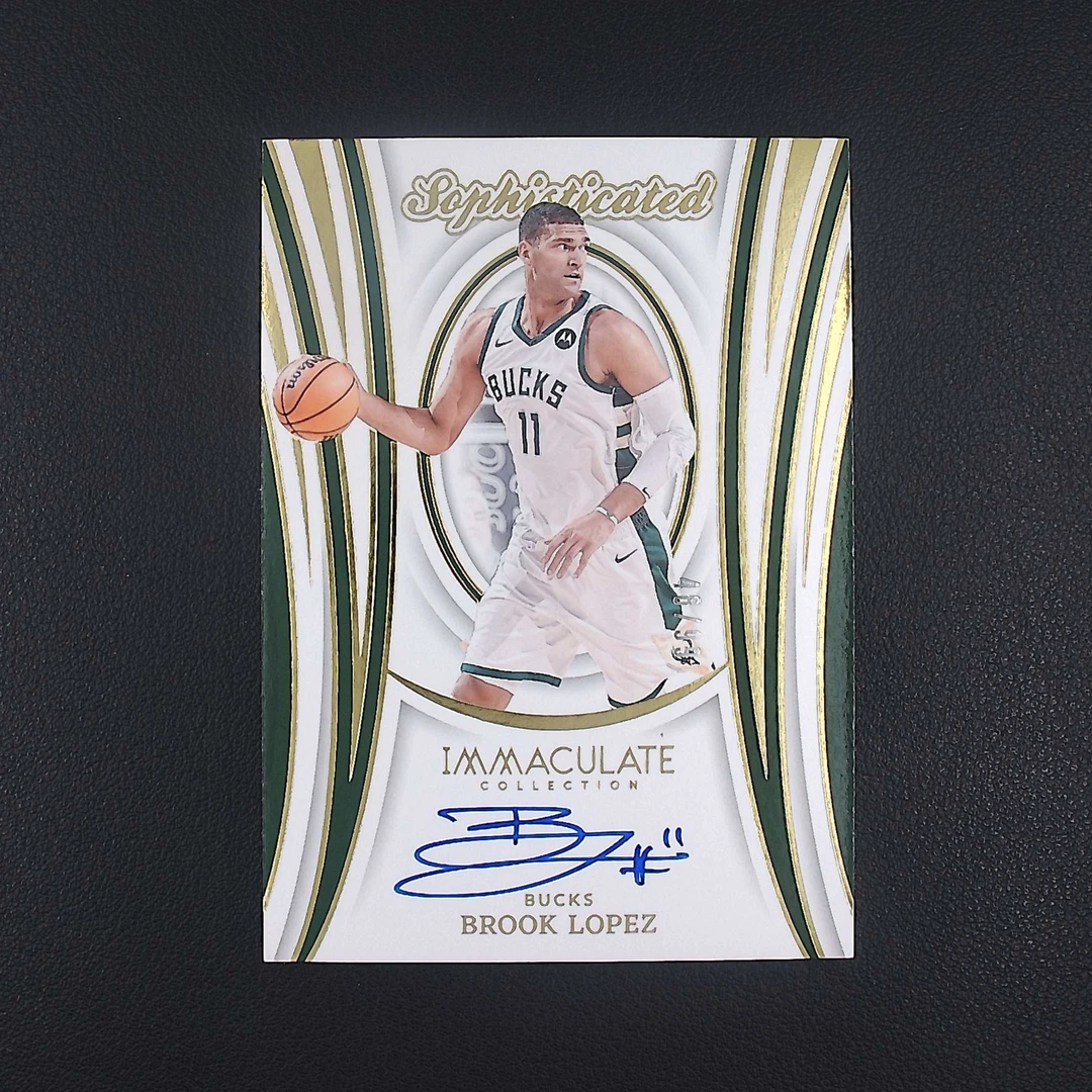 洛佩兹 99编 IMM 帕尼尼NBA国宝手提签字球星卡