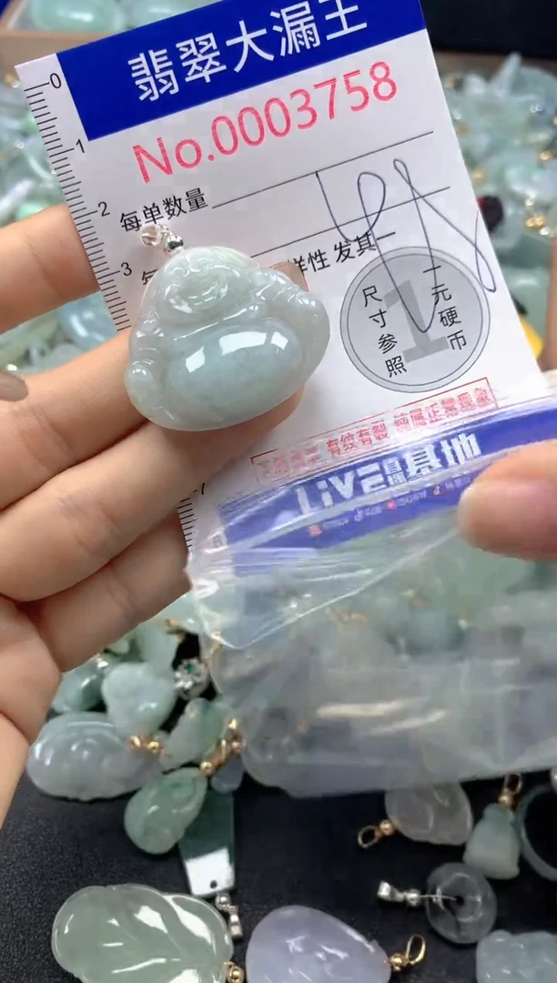 颈饰未镶嵌翡翠3758