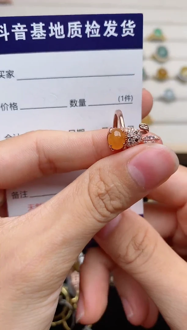 翡翠戒指银S925镶嵌.....