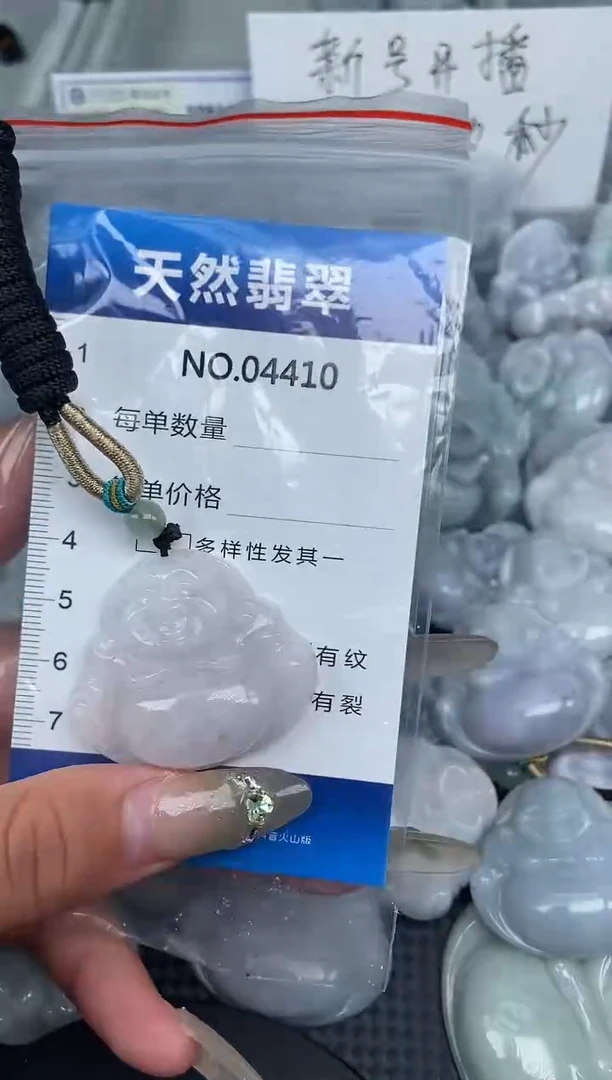 颈饰未镶嵌翡翠纯天然A货翡翠4410
