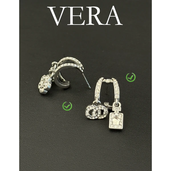 铜合金耳饰  CNC精工轻奢吊坠简约精致耳环百搭女士耳饰VERA1070