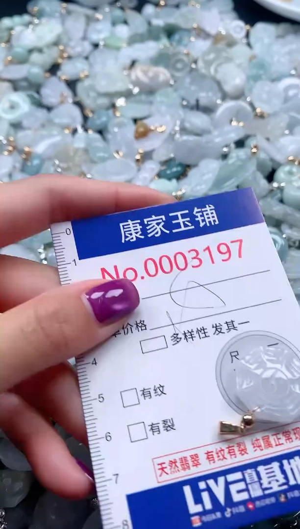 颈饰未镶嵌翡翠3197