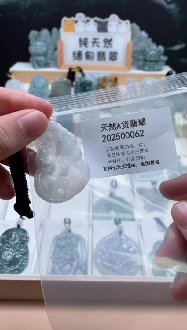 颈饰未镶嵌翡翠翠峰翡翠202512090062